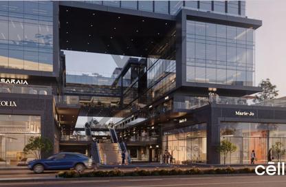 Office Space - Studio - 1 Bathroom for sale in North Teseen St. - The 5th Settlement - New Cairo City - Cairo