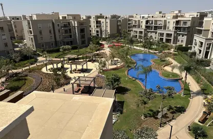 Apartment - 2 Bedrooms - 1 Bathroom for rent in October Plaza - 6 October Compounds - 6 October City - Giza