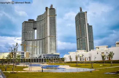 Apartment - 1 Bedroom - 1 Bathroom for sale in The Gate Towers - New Alamein City - Al Alamein - North Coast