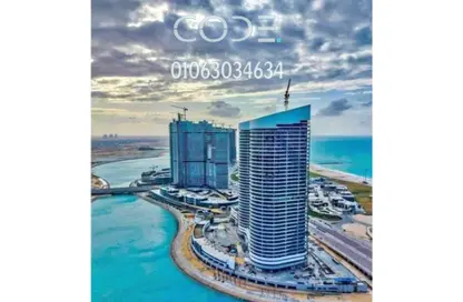 Apartment - 3 Bedrooms - 2 Bathrooms for sale in North Edge Towers - New Alamein City - Al Alamein - North Coast