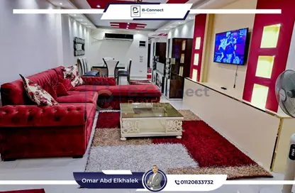 شقة - 3 غرف نوم - 2 حمامات للايجار في الإبراهيمية - حي وسط - الاسكندرية