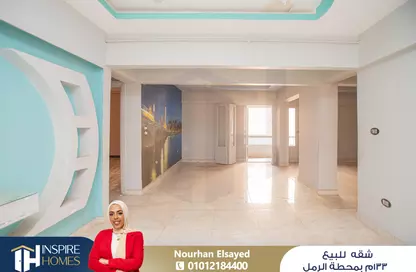شقة - 3 غرف نوم - 1 حمام للبيع في شارع صفيه زغلول - محطة الرمل - حي وسط - الاسكندرية