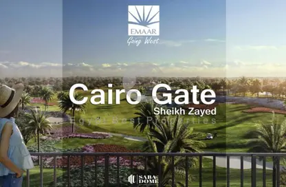 شقة - 2 غرف نوم - 2 حمامات للبيع في إيدن - كايرو جايت - كمبوندات الشيخ زايد - الشيخ زايد - الجيزة