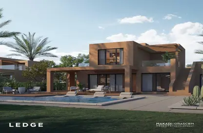 فيلا - 4 غرف نوم - 4 حمامات للبيع في تيا هايتس مكادي باي - مكادي - الغردقة - محافظة البحر الاحمر