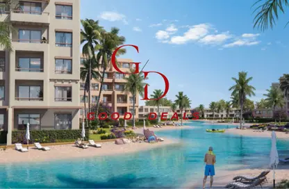 Chalet - 2 Bedrooms - 3 Bathrooms for sale in Hacienda Waters - Qesm Ad Dabaah - North Coast
