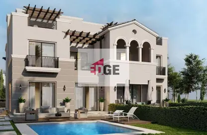 Townhouse - 4 Bedrooms - 4 Bathrooms for sale in Palm Hills New Cairo - 5th Settlement Compounds - The 5th Settlement - New Cairo City - Cairo