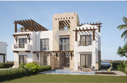 Chalet - 2 Bedrooms - 2 Bathrooms for sale in Mangroovy Residence - Al Gouna - Hurghada - Red Sea