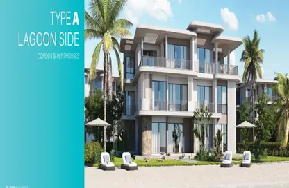 Chalet - 2 Bedrooms - 2 Bathrooms for sale in Koun - Ras Al Hekma - North Coast