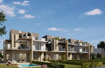 Townhouse - 3 Bedrooms - 4 Bathrooms for sale in Tawny Hyde Park - 6 October Compounds - 6 October City - Giza