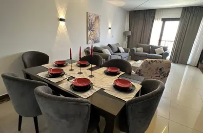 Apartment - 2 Bedrooms - 2 Bathrooms for rent in Porto New Cairo - 5th Settlement Compounds - The 5th Settlement - New Cairo City - Cairo