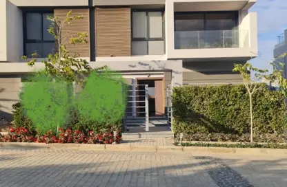 Twin House - 4 Bedrooms - 4 Bathrooms for rent in Patio Al Zahraa - Sheikh Zayed Compounds - Sheikh Zayed City - Giza