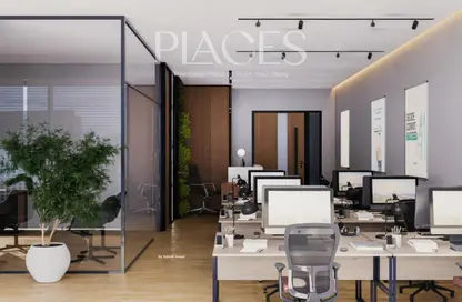 Office Space - Studio - 2 Bathrooms for rent in Mivida - 5th Settlement Compounds - The 5th Settlement - New Cairo City - Cairo
