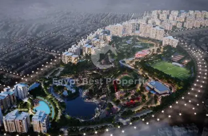 Apartment - 3 Bedrooms - 2 Bathrooms for sale in Park Side Residence - Zed Towers - Sheikh Zayed Compounds - Sheikh Zayed City - Giza
