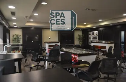 Office Space - Studio - 1 Bathroom for rent in Bank Center Street - South Teseen St. - The 5th Settlement - New Cairo City - Cairo