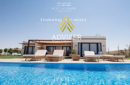 Villa - 2 Bedrooms - 2 Bathrooms for sale in Beit Al Bahr - Sidi Heneish - North Coast