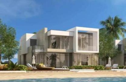 Twin House - 3 Bedrooms - 3 Bathrooms for sale in Azha - Al Ain Al Sokhna - Suez