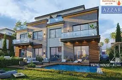 Villa - 4 Bedrooms - 5 Bathrooms for sale in Azzar 2 - 5th Settlement Compounds - The 5th Settlement - New Cairo City - Cairo