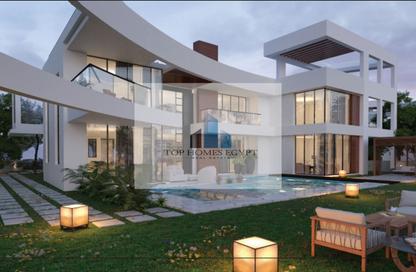 Villa - 4 Bedrooms - 5 Bathrooms for sale in Lake West - Sheikh Zayed Compounds - Sheikh Zayed City - Giza