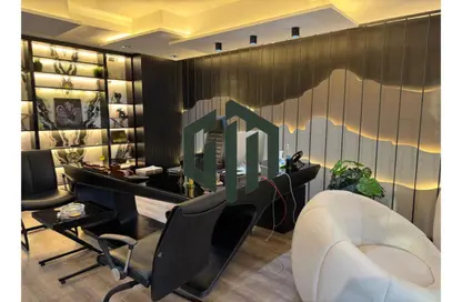 Office Space - Studio - 2 Bathrooms for rent in Bank Center Street - South Teseen St. - The 5th Settlement - New Cairo City - Cairo