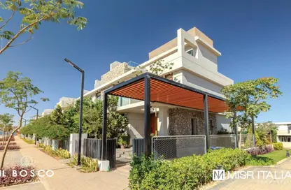 Townhouse - 4 Bedrooms - 3 Bathrooms for sale in IL Bosco - New Capital Compounds - New Capital City - Cairo