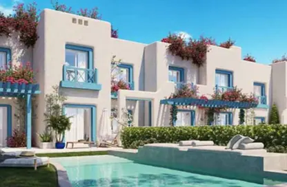 تاون هاوس - 3 غرف نوم - 3 حمامات للبيع في سكالا ماونتن فيو راس الحكمة - منتجعات الساحل الشمالي - الساحل الشمالي