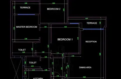 Apartment - 3 Bedrooms - 2 Bathrooms for sale in Dr Mohammed Al Nabawi Al Mohandes St. - Al Hadiqah Al Dawliyah - 7th District - Nasr City - Cairo