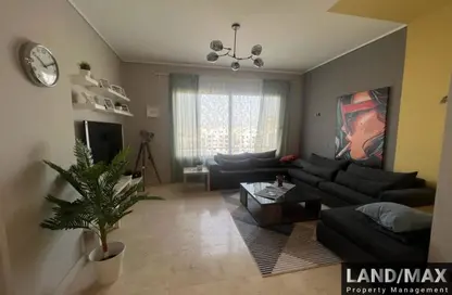 Apartment - 1 Bedroom - 1 Bathroom for rent in Palm Hills Village Gate - South Investors Area - New Cairo City - Cairo