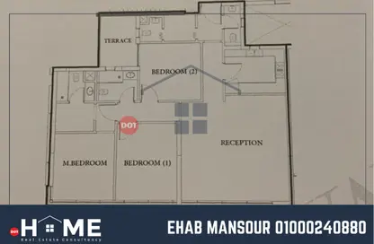 Apartment - 4 Bedrooms - 4 Bathrooms for sale in The Waterway View - 90 Street - The 5th Settlement - New Cairo City - Cairo