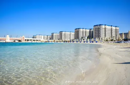 شاليه - 2 غرف نوم - 2 حمامات للبيع في الحي اللاتيني - مدينة العلمين الجديدة - العلمين - الساحل الشمالي