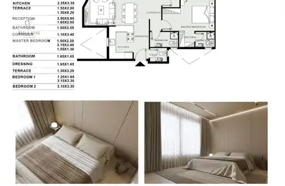 Hotel Apartment - 3 Bedrooms - 3 Bathrooms for sale in Skyline Katameya - El Katameya Compounds - El Katameya - New Cairo City - Cairo