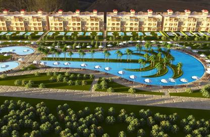 Chalet - 3 Bedrooms - 2 Bathrooms for sale in Lasirena Palm Beach - Al Ain Al Sokhna - Suez