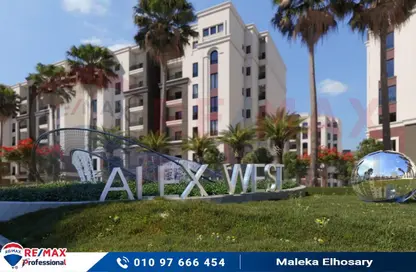 Apartment - 3 Bedrooms - 2 Bathrooms for sale in Alex West - Alexandria Compounds - Alexandria