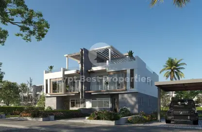 Townhouse - 4 Bedrooms - 4 Bathrooms for sale in V Levels - Sheikh Zayed Compounds - Sheikh Zayed City - Giza