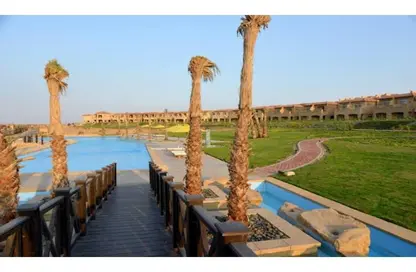 شاليه - 2 غرف نوم - 2 حمامات للبيع في تلال السخنة - العين السخنة - السويس