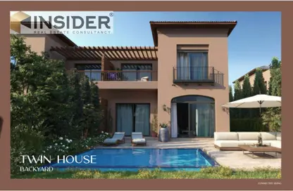 Twin House - 4 Bedrooms - 4 Bathrooms for sale in Village West - Sheikh Zayed Compounds - Sheikh Zayed City - Giza