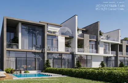 Townhouse - 3 Bedrooms - 3 Bathrooms for sale in Swan Lake Residence - 5th Settlement Compounds - The 5th Settlement - New Cairo City - Cairo