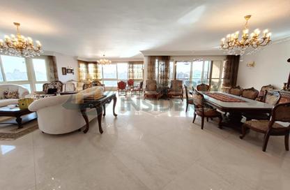 Apartment - 4 Bedrooms - 5 Bathrooms for rent in Abd Al Aziz Aal Seoud St. - El Manial - Hay El Manial - Cairo