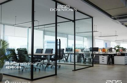 Office Space - Studio - 2 Bathrooms for sale in Arkan Palm 205 - Sheikh Zayed Compounds - Sheikh Zayed City - Giza