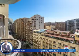 شقة - 3 غرف نوم - 2 حمامات للبيع في شارع البرت الاول - سموحة - حي شرق - الاسكندرية