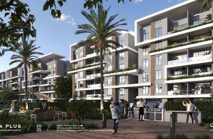 Apartment - 3 Bedrooms - 2 Bathrooms for sale in Jiran Residence - Hadayek October - 6 October City - Giza