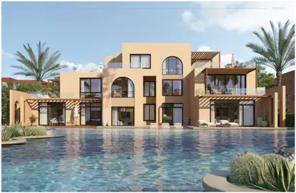 Chalet - 2 Bedrooms - 3 Bathrooms for sale in Makadi Orascom Resort - Makadi - Hurghada - Red Sea