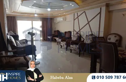Apartment - 3 Bedrooms - 2 Bathrooms for rent in Saba Basha - Hay Sharq - Alexandria