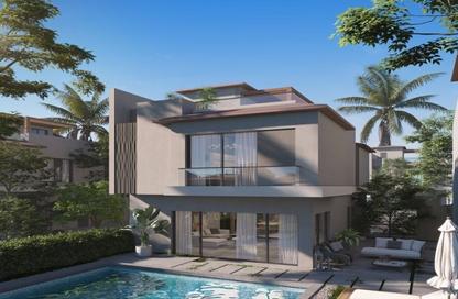 Villa - 3 Bedrooms - 3 Bathrooms for sale in Badya Palm Hills - 6 October Compounds - 6 October City - Giza
