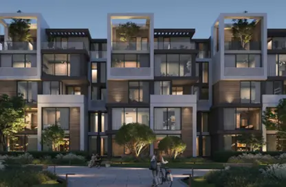 Townhouse - 3 Bedrooms - 3 Bathrooms for sale in Jiwar - The 6th Settlement - New Cairo City - Cairo