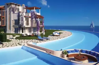 Apartment - 1 Bedroom - 1 Bathroom for sale in Blue Blue - Al Ain Al Sokhna - Suez