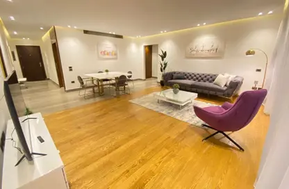 Apartment - 2 Bedrooms - 2 Bathrooms for rent in Lake View Residence - 5th Settlement Compounds - The 5th Settlement - New Cairo City - Cairo