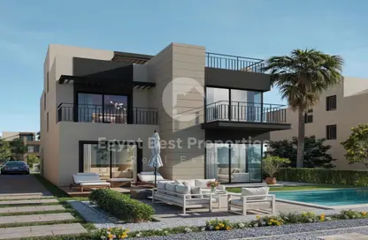 Twin House - 4 Bedrooms - 5 Bathrooms for sale in The Crown - Cairo Alexandria Desert Road - 6 October City - Giza