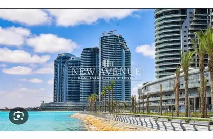 Chalet - 2 Bedrooms - 2 Bathrooms for sale in North Edge Towers - New Alamein City - Al Alamein - North Coast