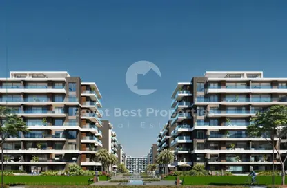 Apartment - 2 Bedrooms - 2 Bathrooms for sale in Palm Hills New Cairo - 5th Settlement Compounds - The 5th Settlement - New Cairo City - Cairo