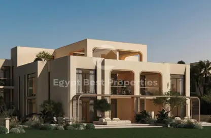 شاليه - 2 غرف نوم - 3 حمامات للبيع في هاسيندا حنيش - قسم مرسي مطروح - الساحل الشمالي